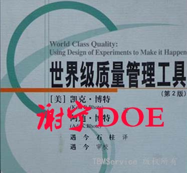 謝寧DOE培訓(xùn)（Shainin謝恩）工具